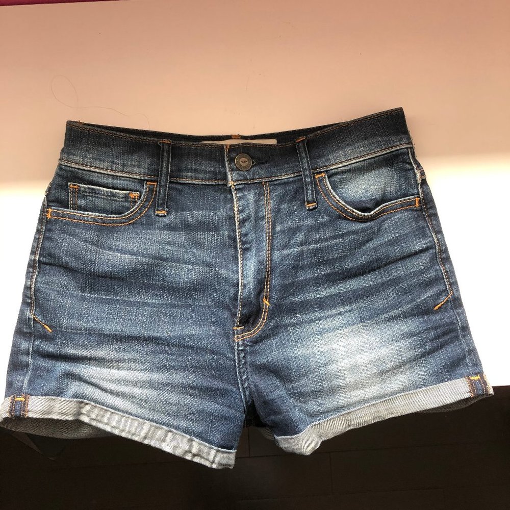 Hollister High-Rise Jean Shorts